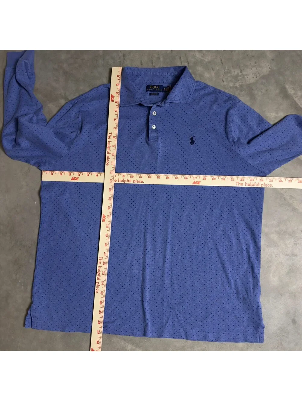 Polo Ralph Lauren Classic Fit Polo Mens XL Blue